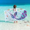 Linda Toalla de Playa Rosa de Dinosaurio para Niña de Niños Toalla Rosa para Piscina y Natación Adecuada para Niñas y Niños Secado Rápido