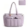 Bolsa Tote para Mujer con Correas para Maleta, Múltiples Bolsillos, para Oficina, Viajes de Negocios, con Neceser y Bolsa de Almacenamiento