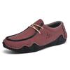 Explosiones Transfronterizas Zapatos para Hombre Tallas Grandes Nueva Tendencia Moda Británica Pierna Versátil Zapatos Casuales Superficie Suave Suela Suave Zapatos Tipo Frijol