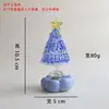 [Modelo Giratorio] Árbol de Navidad de Vidrio Giratorio Sensación de Internet de Zibo Decoración Navideña Más Vendida Adorno de Regalo Artesanía