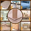Almohadillas de Fieltro para Patas de Mesa y Silla, Redondas y Cuadradas, Almohadillas Protectoras de Fieltro Silenciosas y Antideslizantes, Almohadillas para Taburete con Adhesivo