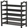 Estante de Zapatos Sencillo para el Hogar Entrada Estante de Zapatos de Almacenamiento Multicapa para Habitación de Alquiler Pasillo Gabinete Multifuncional para Zapatos Gabinete de Almacenamiento