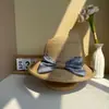 Sombrero de Paja de Ala Enrollada con Lazo para Protección Solar de Verano, Sombrero de Pescador Plegable Versátil Retro, Sombrero de Sol para Playa, Sombrero de Sol