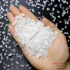 Grava Blanca de Cristal Natural, Piedra Desmagnetizante, Adornos de Piedra Feng Shui para el Hogar, Piedra de Paisajismo para Acuario y Maceta, Piedra de Ofrenda para Buda, Almacenamiento de Piedras Preciosas