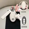Adecuado para Nissan Nissan Juego de Llaves 14ª Generación Sylphy Estilo Pequeño Fragante Teana Coche Qashqai Qijun Jinke Tiida Hebilla de Cuero