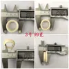 Piezas de Máquina Hiladora, Óxido de Aluminio, Piezas de Máquina Hiladora de Hilo, Ojetes Cerámicos de Óxido de Aluminio de Borde Grande, Anillos Pasahilos, Anillos Enhebradores, Anillos Cerámicos