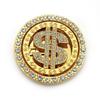 Taobao tagarelando explosões de venda quente para ganhar dinheiro dólar celular capa acessórios de metal diamante sinais de estacionamento giratórios ornamentos