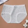 Bragas de Encaje Estilo Francés Retro Ligeras de Verano para Mujer, de Hilo Colorido Acanalado de Cintura Media 10A de Seda de Morera para Mujer al por Mayor