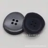 Botones Decorativos de Felpa de Alta Gama con Forma Especial para Ropa de Abrigo, Suéteres, Botones de Resina Simples y Versátiles de Cuatro Agujeros de Colores