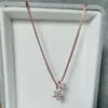 Collar Colgante de Estrella Exquisito Brillante para Mujer, Diseño de Nicho Vintage de Alta Gama, Cadena para Clavícula, Popular en Xiaohongshu, Directo de Fábrica