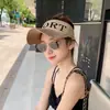 Visera para el Sol para Mujer, Sombrero de Punto de Moda para Deportes al Aire Libre, Parasol de Primavera y Verano para Correr y Ciclismo