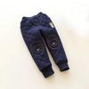 Calça Comprida Infantil 2025 Versão Coreana Cão Azul Calça de Algodão para Meninas Leggings Quentes de Inverno Outono e Inverno Engrossada Pode Ser Usada por Fora Calça Infantil