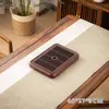 Bandeja de té de madera maciza de palo de rosa modelo nuevo 2024 bandeja de almacenamiento de agua para el hogar mesa de té pequeña seca de madera para sala de estar