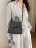 Bolso de Mano de Lona de Mezclilla Coreano para Mujer 2026 Nuevo de Moda Simple Pequeño Cuadrado Versátil Bolso Cruzado de Gama Alta