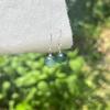 Gancho para la oreja de ágata natural Nuevo Ruyi chino Hebilla Ping An Gota para la oreja Simple Cheongsam Aretes vintage Gancho para la oreja de celebridad de Internet