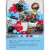 Comércio Exterior Amazon Espanhol Feliz Aniversário Conjunto de Balões Decoração de Festa Suprimentos