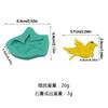 Molde de Silicone Criativo Desenho Animado Borboleta Pavão Cisne Coruja Flamingo Gesso Gota Silicone