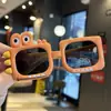 Óculos de sol de silicone infantis em formato de dinossauro para meninos e meninas, óculos polarizados não machucam os olhos das crianças, óculos de sol com proteção solar, fofos