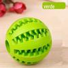 Limpeza de dentes molares para cães Resistente à mordida Bola de melancia Bola de salto Bola quicando Treinamento de animais de estimação Suprimentos de bola de vazamento