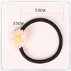 2023 puesto 2 yuan tienda pequeño fresco tocado flor anillo para el pelo pequeña Zou crisantemo banda de goma cuerda para el pelo accesorios para el cabello al por mayor