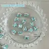 Decoraciones para Uñas con Pedrería Acabado Blanco K9, Pedrería Ovalada sin Base Hielo Azúcar Deslumbrante de Alta Gama, Accesorios de Pedrería para Uñas de Lujo Ligero