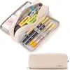 Producto Popular Transfronterizo, A Prueba de Polvo, Duradero, Compartimentos Múltiples, Gran Capacidad, Estuche Escolar para Estudiantes, Bolsa Portátil Multifuncional para Guardar Papelería