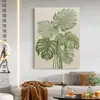 Pintura a Óleo Pintada à Mão para o Hall de Entrada [Yejia Da] Pintura Decorativa para Sala de Estar, Pintura para Pendurar na Sala de Jantar em um Estilo Cremoso