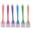 Escova semipermeável integrada de silicone Escova de silicone Varredura de silicone Escova de churrasco resistente a altas temperaturas Escova de cozinha Escova de tempero Ferramentas de cozimento