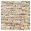 Pegatina de pared 3D transfronteriza con patrón de ladrillo XPE para sala de estar, panel suave, papel de fondo para TV, autoadhesiva, de espuma, impermeable, a prueba de humedad
