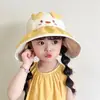 Sombreros para Niños, Sombreros de Protección Solar, Sombreros de Verano de Ala Ancha para Niños y Niñas, Sombreros Solares de Copa Vacía Anti-UV, Sombreros Solares Delgados