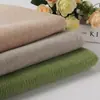 Tecido 8*8 de Linho-Algodão Enrugado de Camada Dupla para Bolsas, Sacolas, Materiais para Calçados, Capas de Almofada, Tecido de Linho-Algodão Tie-Dye Tingido