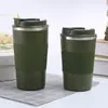 Taza de Café al Vacío de Acero Inoxidable 304 Taza de Té para Oficina con Funda Aislante Taza Termo de Negocios Venta al por Mayor en Stock
