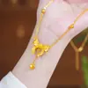Joias Dourado Areia Colar Princesa Fugitiva Pingente Laço Coração Borla Design Luxuoso de Ponta Corrente para Suéter