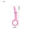 Pulseira em forma de meia-lua plug anal de silicone expansor anal posterior para homens e mulheres masturbação anal diversão SM alternativa brinquedos sexuais