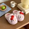 Pantuflas de Algodón para Niños para Otoño e Invierno, Pantuflas de Peluche para Casa de Niñas con Dibujos Animados, para Bebés y Niños Pequeños, Zapatos de Algodón Cálidos para Niñas Pequeñas