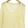 Camisa de protección solar de Tencel de manga larga para chica guapa, fina de verano, ligeramente transparente, corte ajustado, camiseta básica sexy, adecuada para usar bajo el aire acondicionado