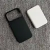 Adequado para Capa de Celular Iphone18Pro, Padrão Magnético de Kevlar, Capa Protetora Semi-Embalada Fosca de Fibra de Carbono Apple 17