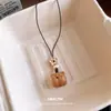 Collar de elefante con cuentas estilo vintage de mediados de siglo, creativo y único, nueva cadena para suéter estilo chino, accesorio moderno y elegante