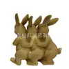 Decoração Criativa de Páscoa Transfronteiriça Coelho da Amizade Coelho de Simulação Estátua de Coelho Pátio Jardim Casa Desktop