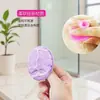Cepillo Facial Ovalado de Silicona Personalizado Cepillo de Baño para Bebés Artefacto de Limpieza para Dedos Champú para Bebés Masajeador Cepillo Desmaquillante