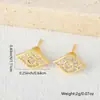 Pendientes de Moda Europeos y Americanos Chapados en Cobre Oro de 18 Quilates Circonita Microincrustada Gota de Aceite Ojo del Diablo Pendientes Explosión Transfronteriza
