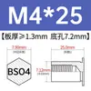 Columna de tuerca remachable de acero inoxidable 416 BSO4-3.5M3/M4/M5/M6-4 ~ 30 en stock salida de fábrica