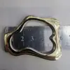 Novos Conectores de Peito de Metal Liga, Botões Decorativos da Moda para Lingerie e Moda Praia, Acessórios de Liga com Formato Irregular