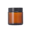 Frasco de Vidrio Marrón para Crema 5g 10g 50g Frasco para Crema Facial Frasco para Crema de Ojos Frasco Dispensador Cosmético Frasco de Vidrio Frasco para Pomada