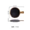 Plato Redondo de Melamina Plato para Barbacoa Coreana Imitación Porcelana Plato Plano Creativo Huofengxiang Olla Caliente Shabu-Shabu Colgante Plato de Res Fresco