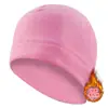 Gorra de Ciclismo para Exteriores, Gorra de Terciopelo Oli a Prueba de Frío para Otoño e Invierno, Gorra de Doble Capa Engrosada a Prueba de Viento, Gorra de Punto Unisex