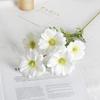Flor Falsa Branca Flor Artificial Decoração de Auditório de Casamento Flor de Chão Jardim Monet Elegante Flor de Seda Caminho Flor Guia Teto