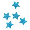 Estrella de cinco puntas relieve ultrasónico polvo dorado amor clip para el pelo de niños tocado accesorios decoración de corona accesorios para el pelo al por mayor