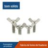 304 parafuso de borboleta de garra de aço inoxidável personalizado M5 * 5 soldado galvanizado em forma de Y lingote de prata borboleta mão