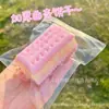 Juguete Squishy de Fresa Grande Brillante al Aceite Estilo Mismo de Xiaohongshu Transfronterizo, Simulación Realista de Comida, Artículo Popular de Celebridad de Internet, Juguete para Aliviar el Estrés Similar a Slime
